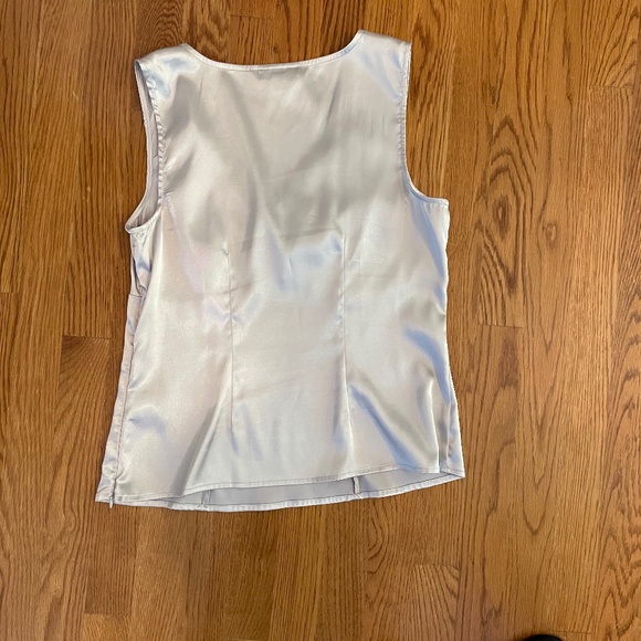 IN Studio camisole, size S, light grey with black lace - Picture 6 of 9